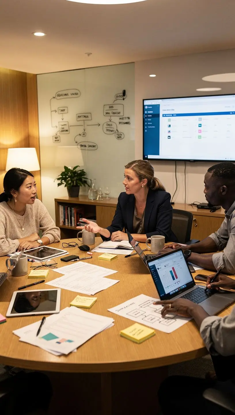 Streamlined digital approval process for efficient workflows.