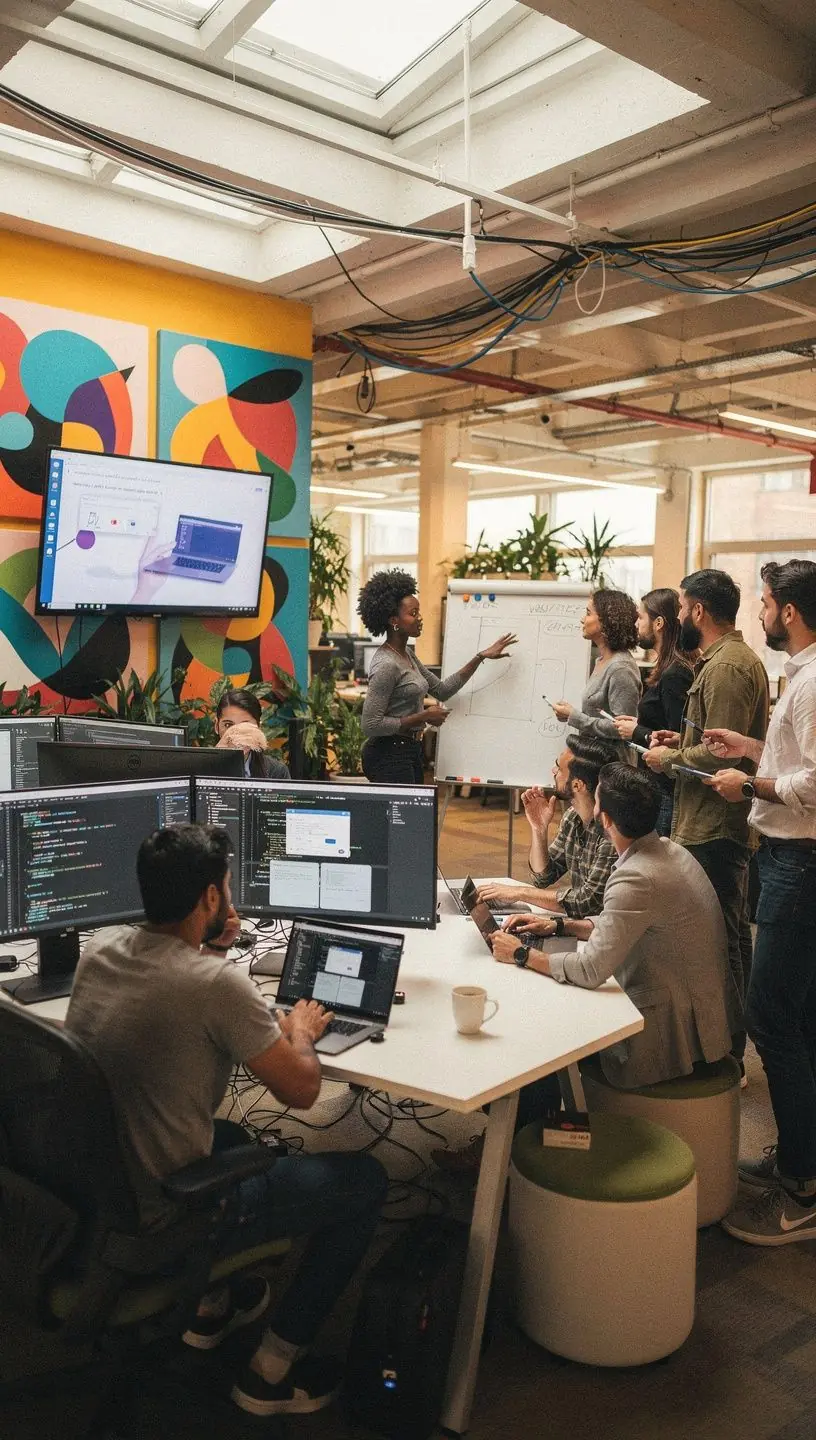 Cloud solutions enhancing productivity and workflow efficiency.